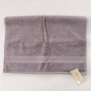 CK CALVIN KLEIN Home HAND terry TOWEL Grey